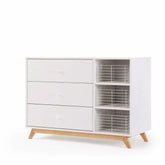 DaDaDa Central Park 2.0 3 - Drawer, Two Shelves Dresser - ANB Baby